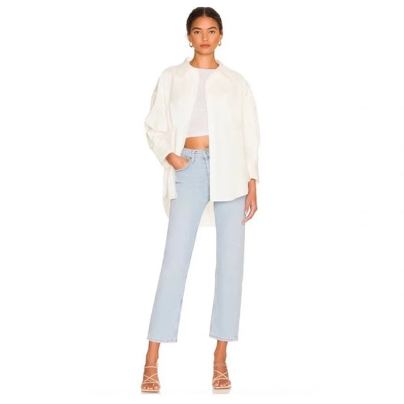 RE/DONE 70S STOVE PIPE Jeans in RIVER FADE size 25 - Picture 7 of 16